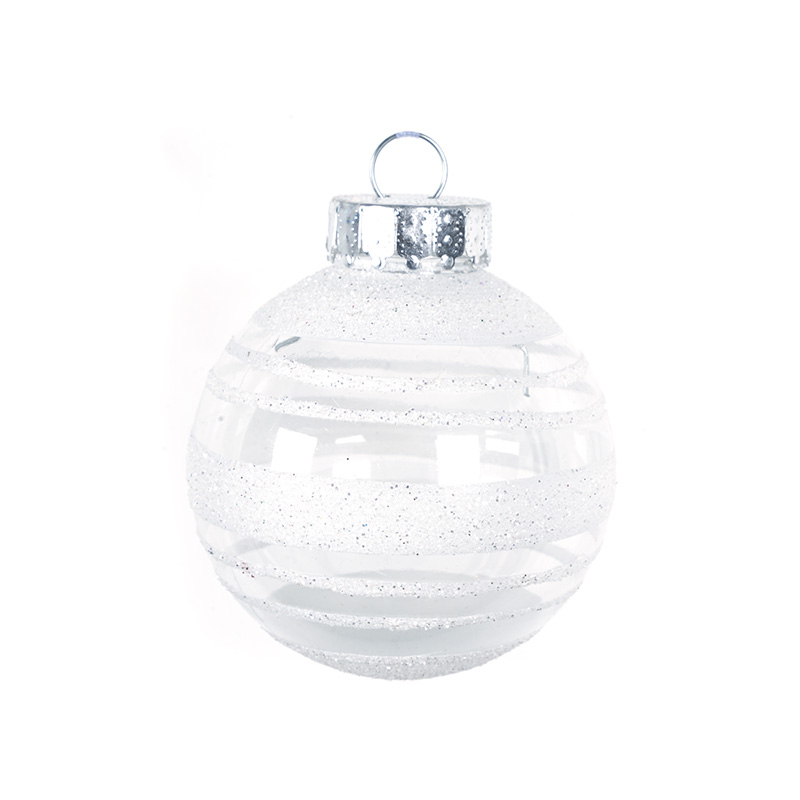 PET Transparent Aluminum Cover Christmas Ball Christmas Tree Ornaments