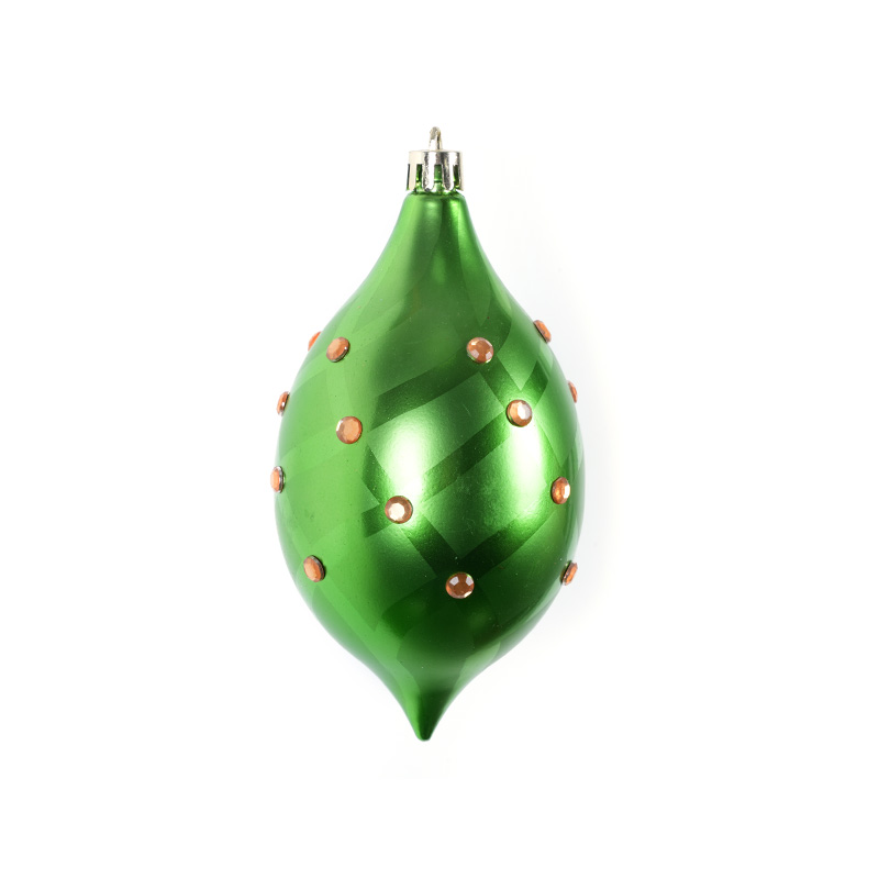 Oval Special-Shaped Diamond Christmas Ball Decoration Pendant